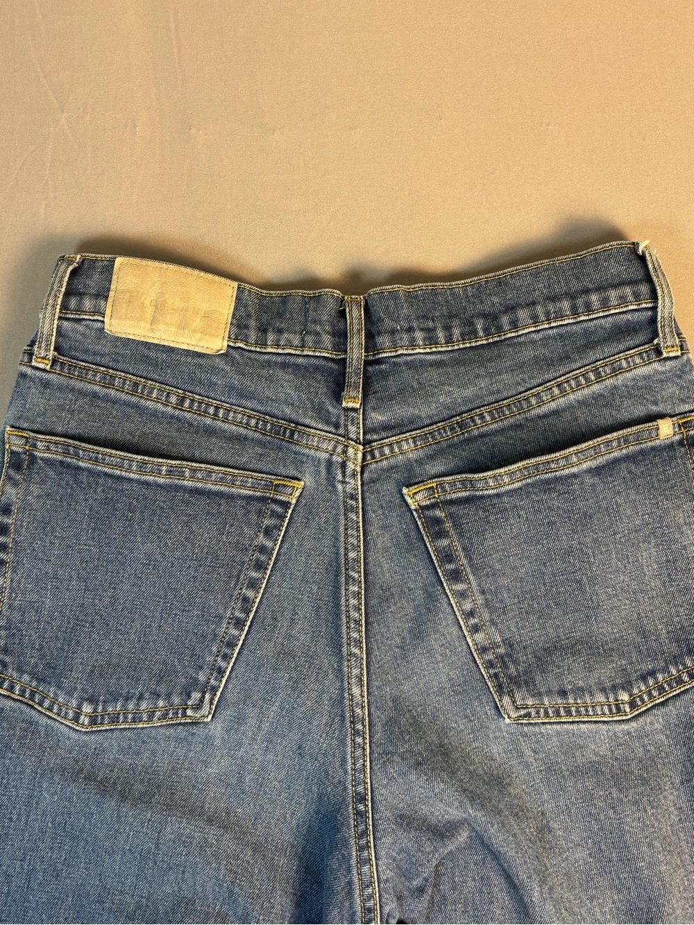 Everlane Denim The Original Cheeky Jean in Medium Blue Size 27 Womens - Picture 10 of 11
